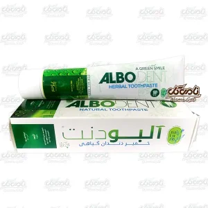 خمیر دندان گیاهی آلبودنت نعنا (75ml)